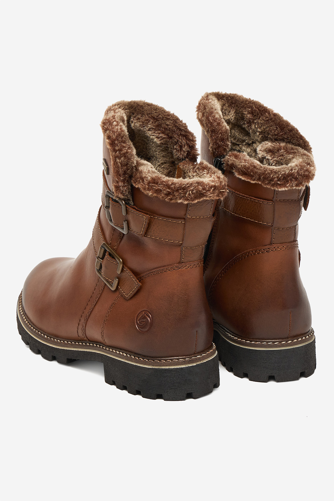 Kotníková obuv Hnědá