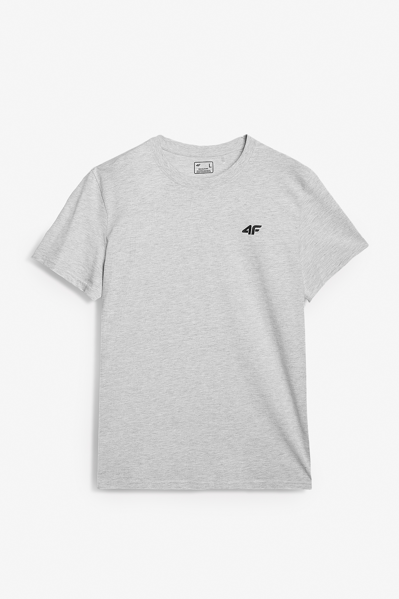 T-shirt 4F 4FWMM00TTSHM2256-27M Szary jasny
