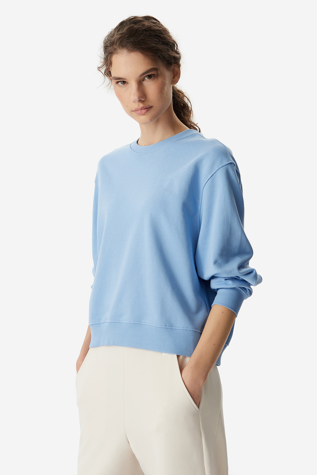 Bluza 4F 4FWMM00TSWSF1765-32S Niebieski