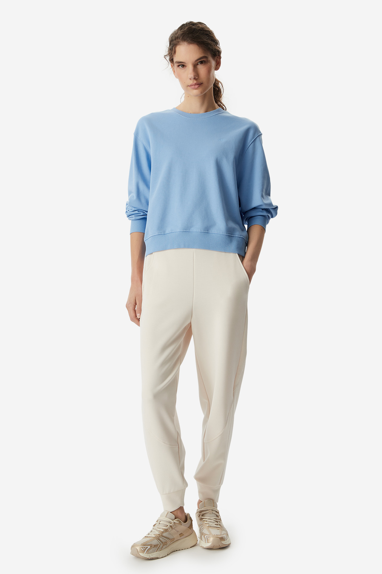 Bluza 4F 4FWMM00TSWSF1765-32S Niebieski