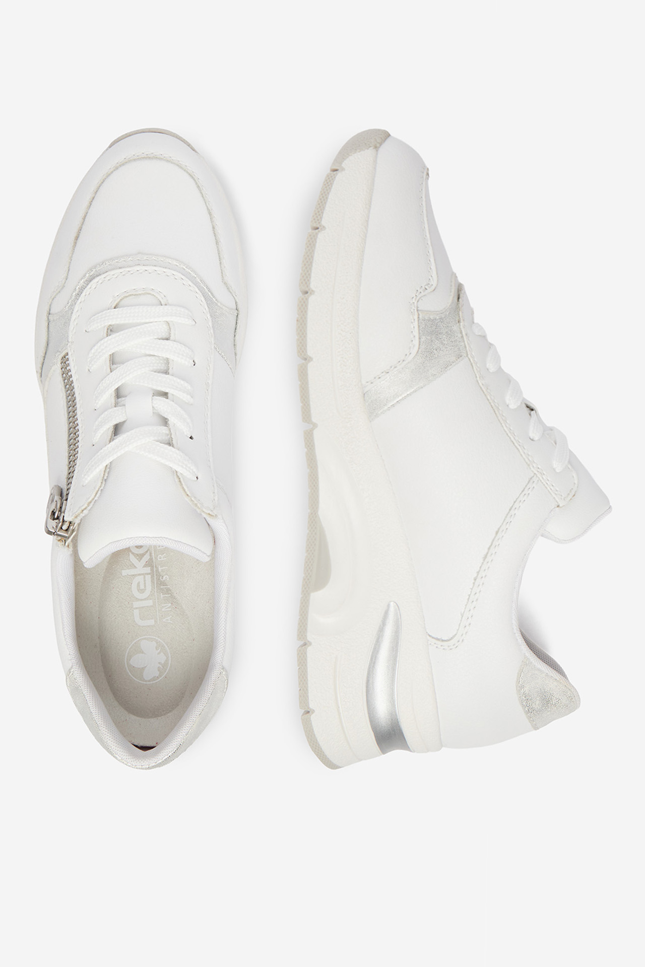 Sneakersy Bílá