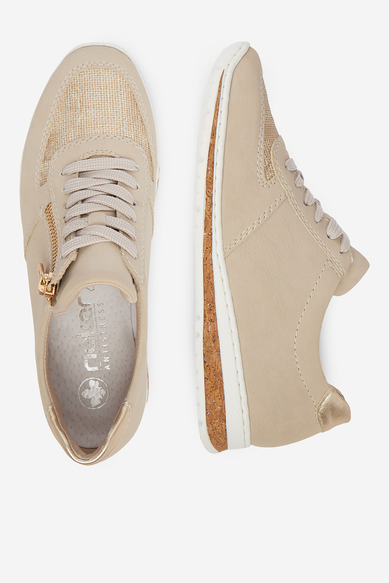 Sneakersy Béžová