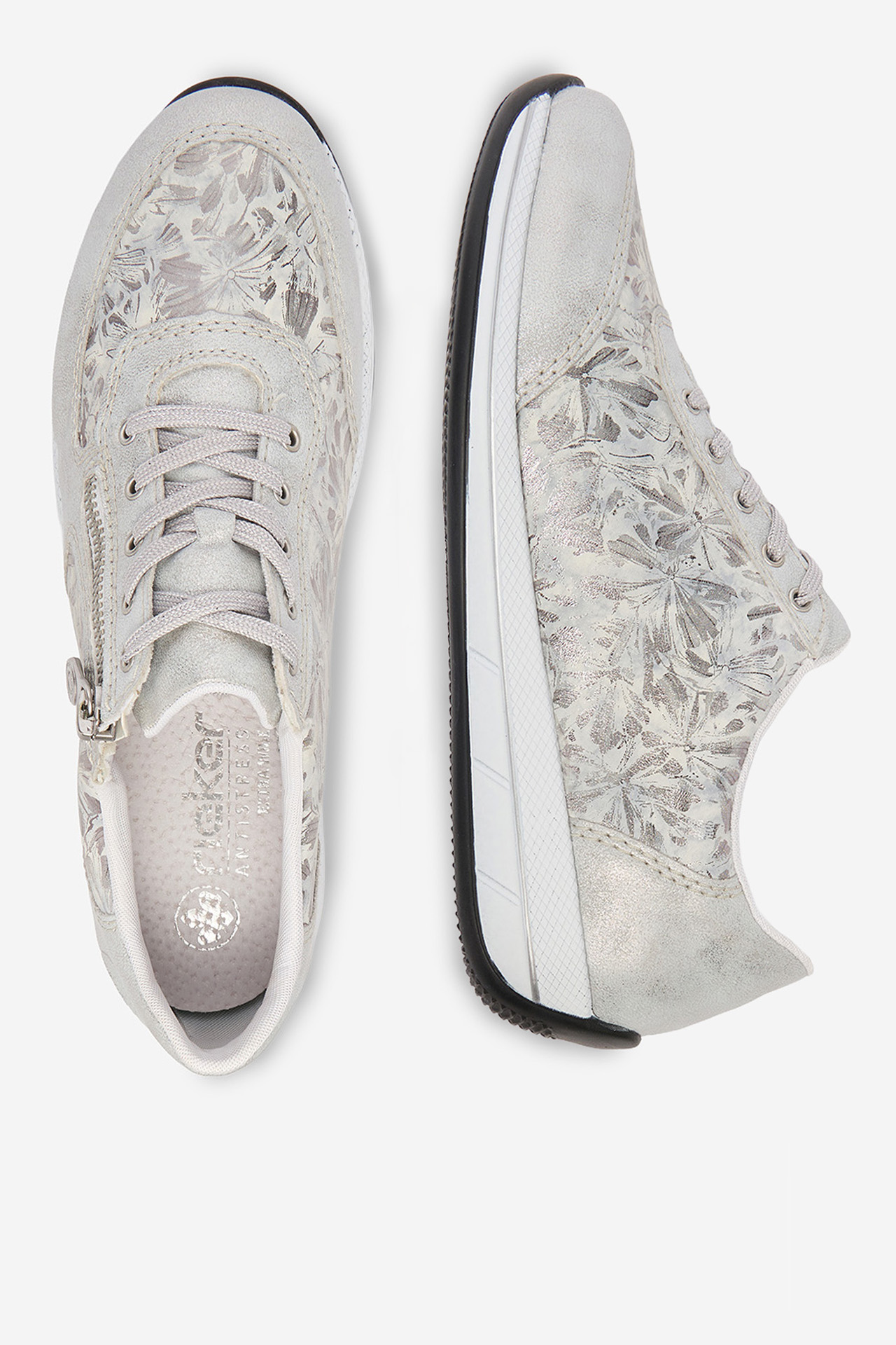 Sneakersy Stříbrná