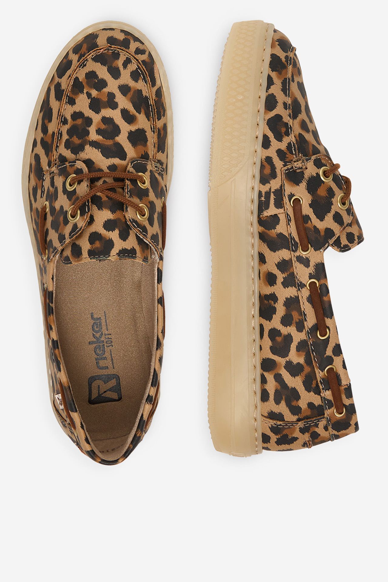 Mokasíny Tmavě béžová