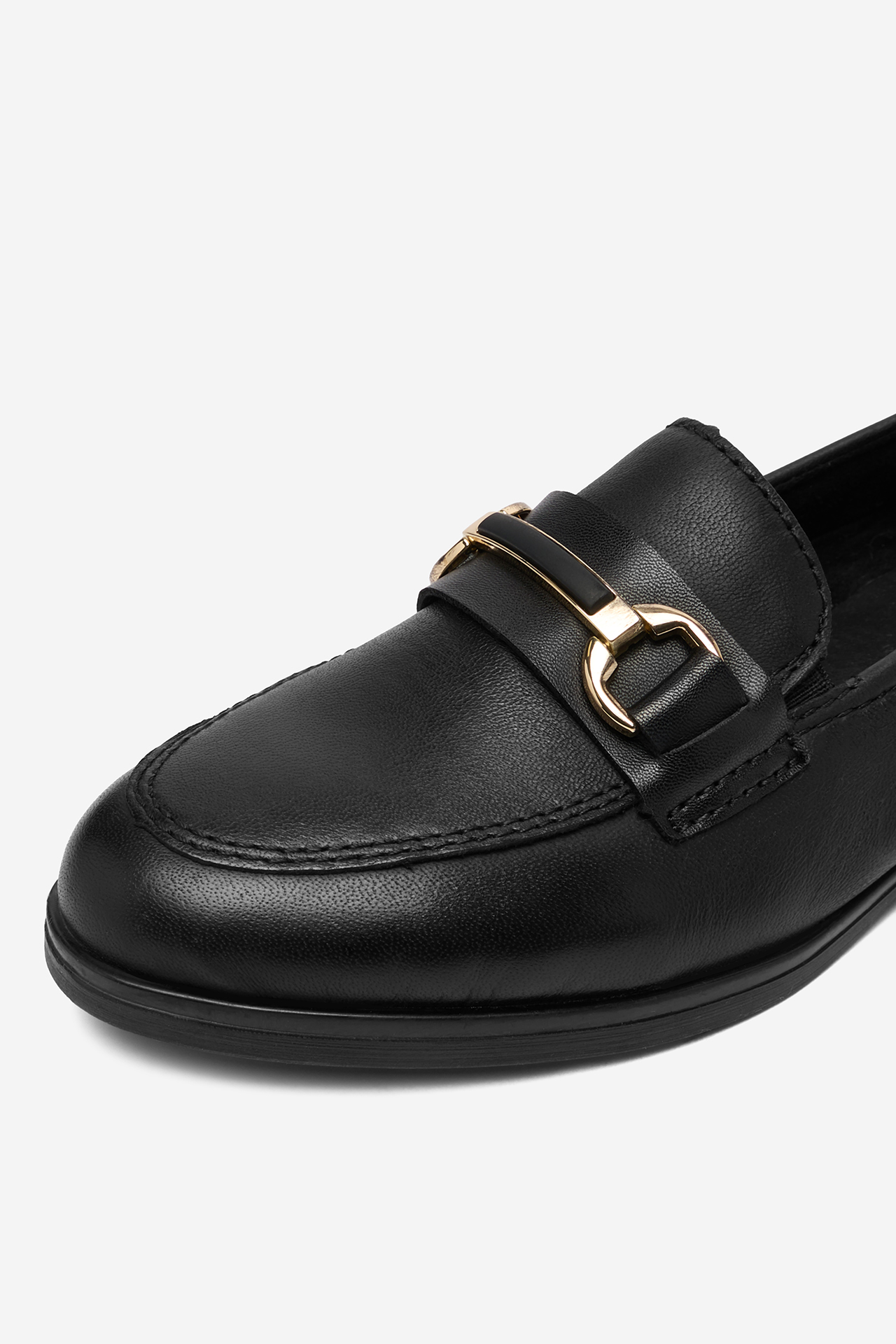 Loafersy Černá