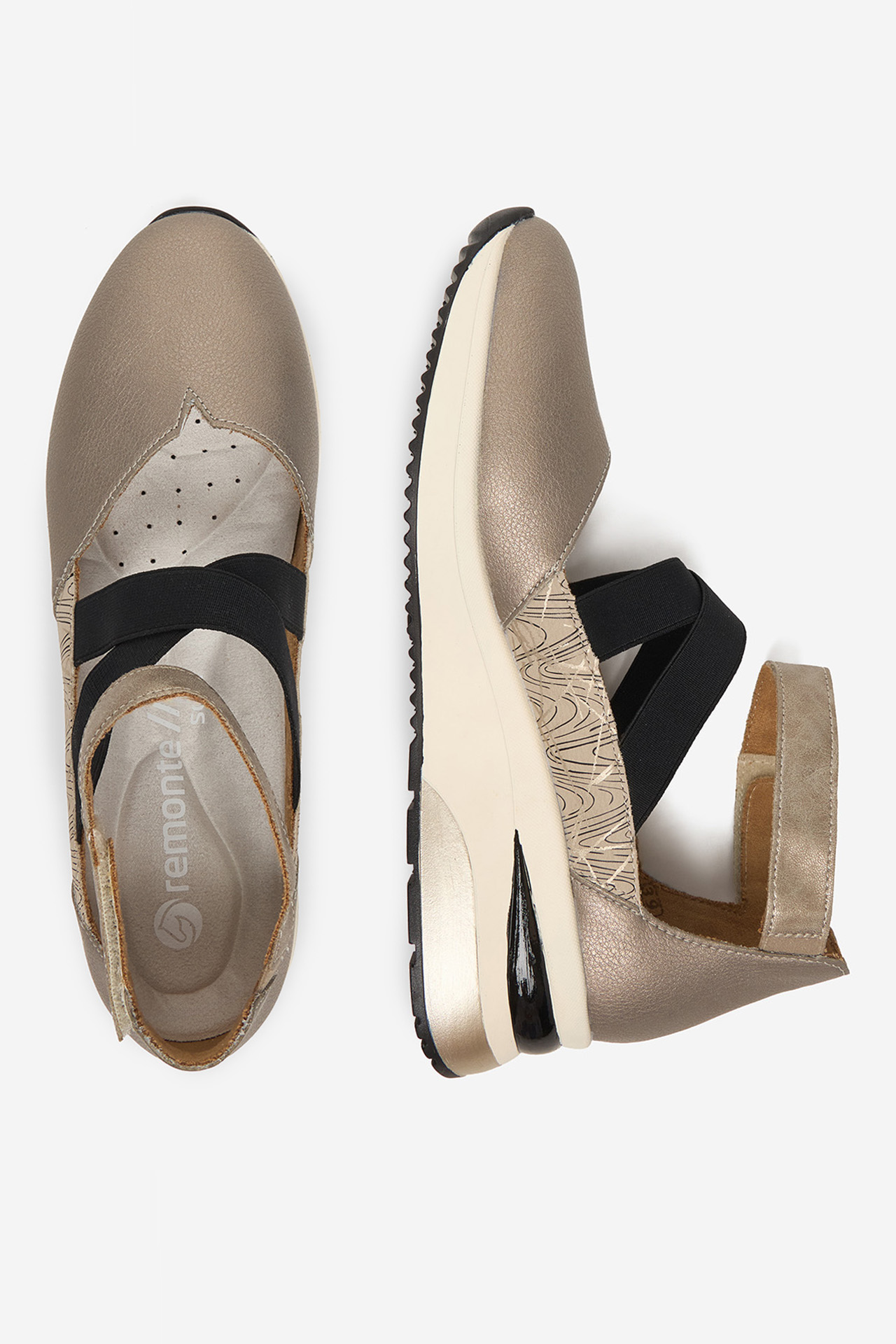 Polobotky Tmavě béžová