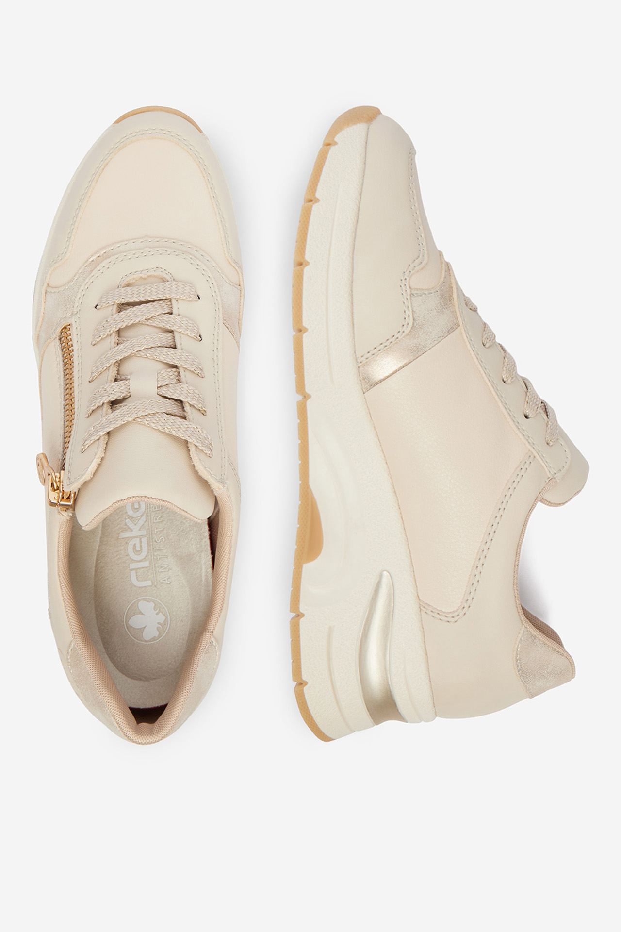 Sneakers Bej deschis