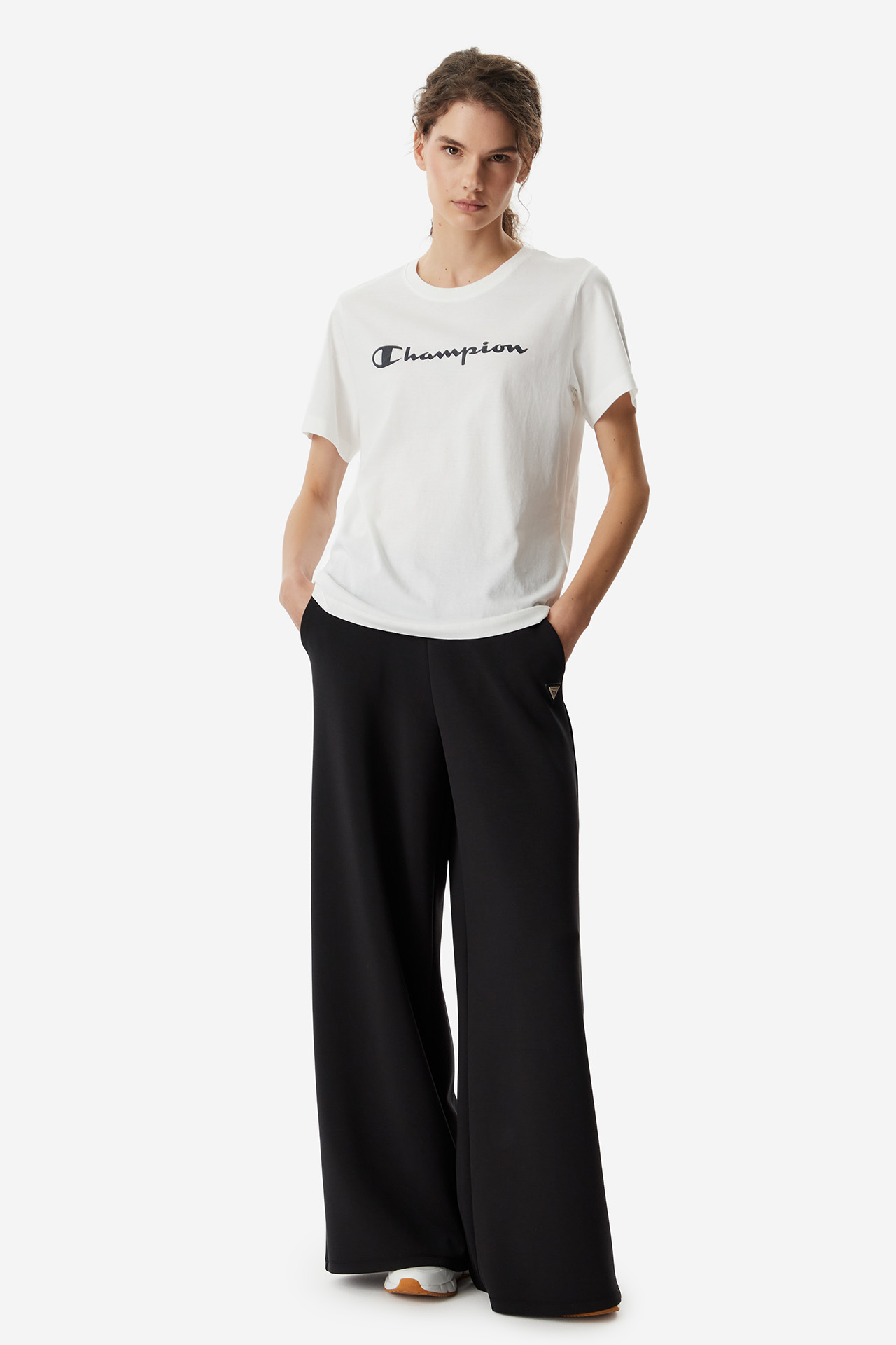 T-shirt CHAMPION 118428-WW001 Biały
