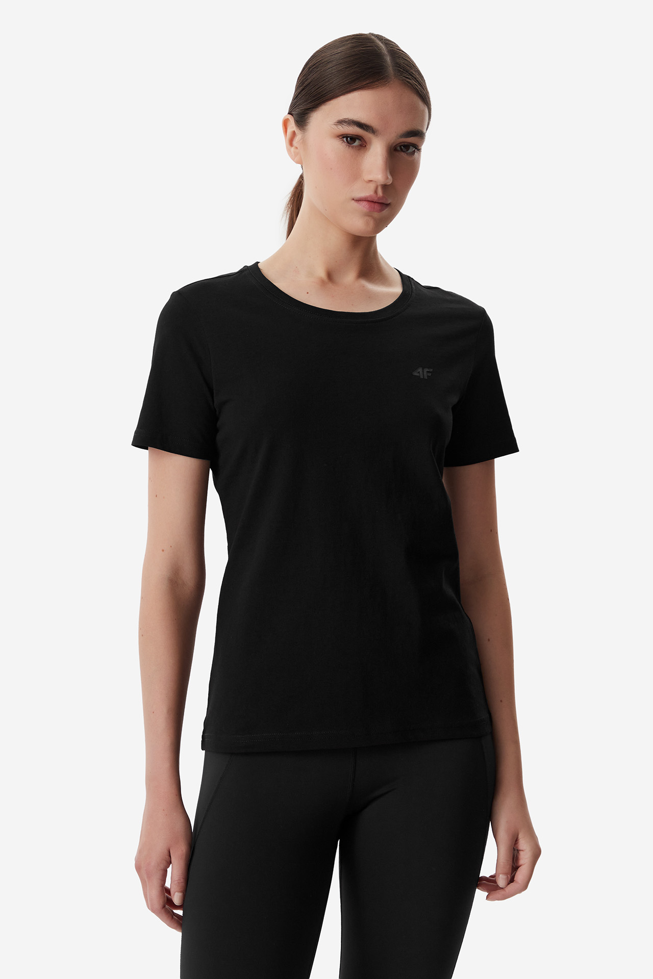 T-shirt 4F 4FWMM00TTSHF2356-20S Czarny