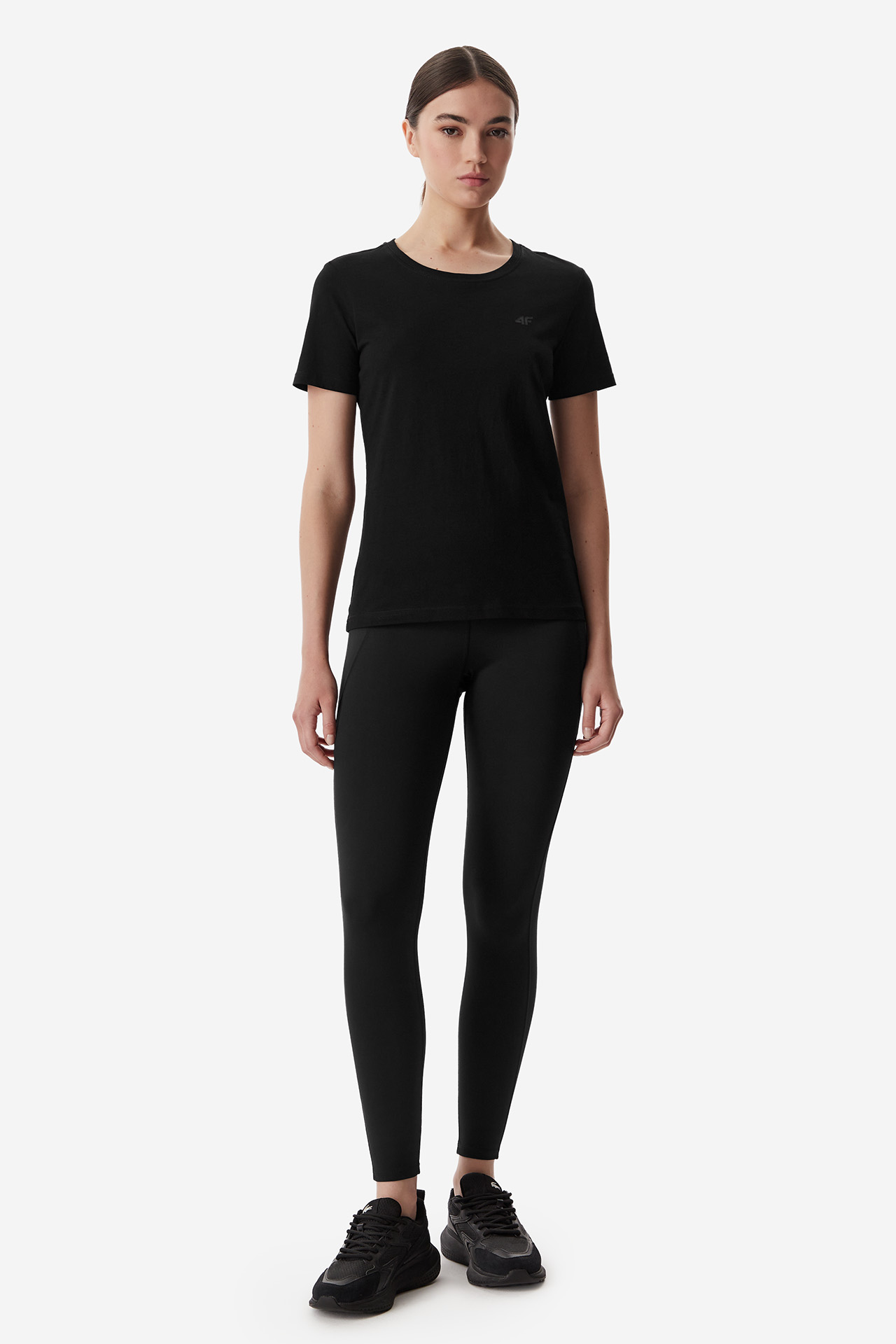 T-shirt 4F 4FWMM00TTSHF2356-20S Czarny