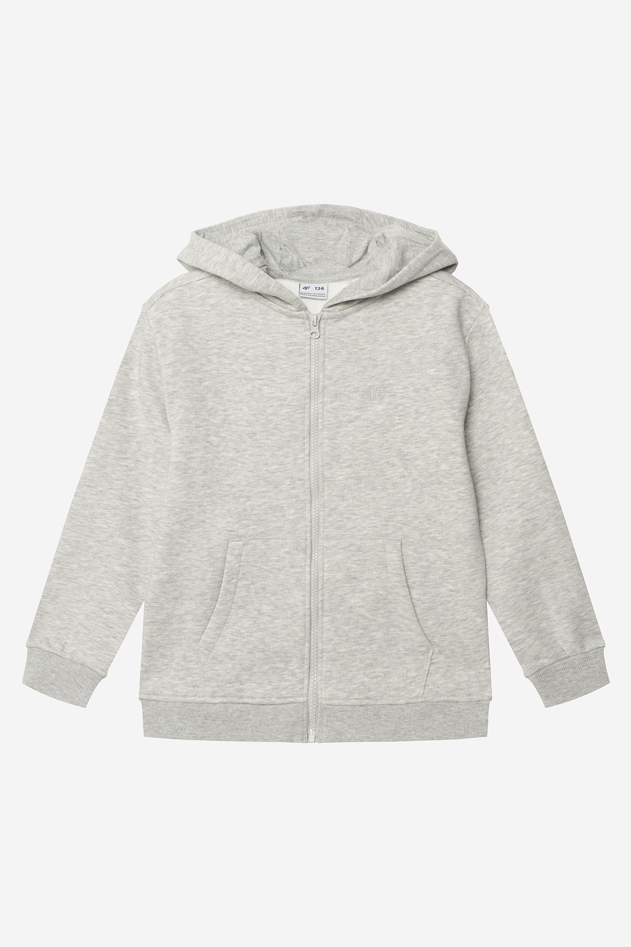 Bluza 4F 4FJWMM00TSWSM1859-25M Szary jasny