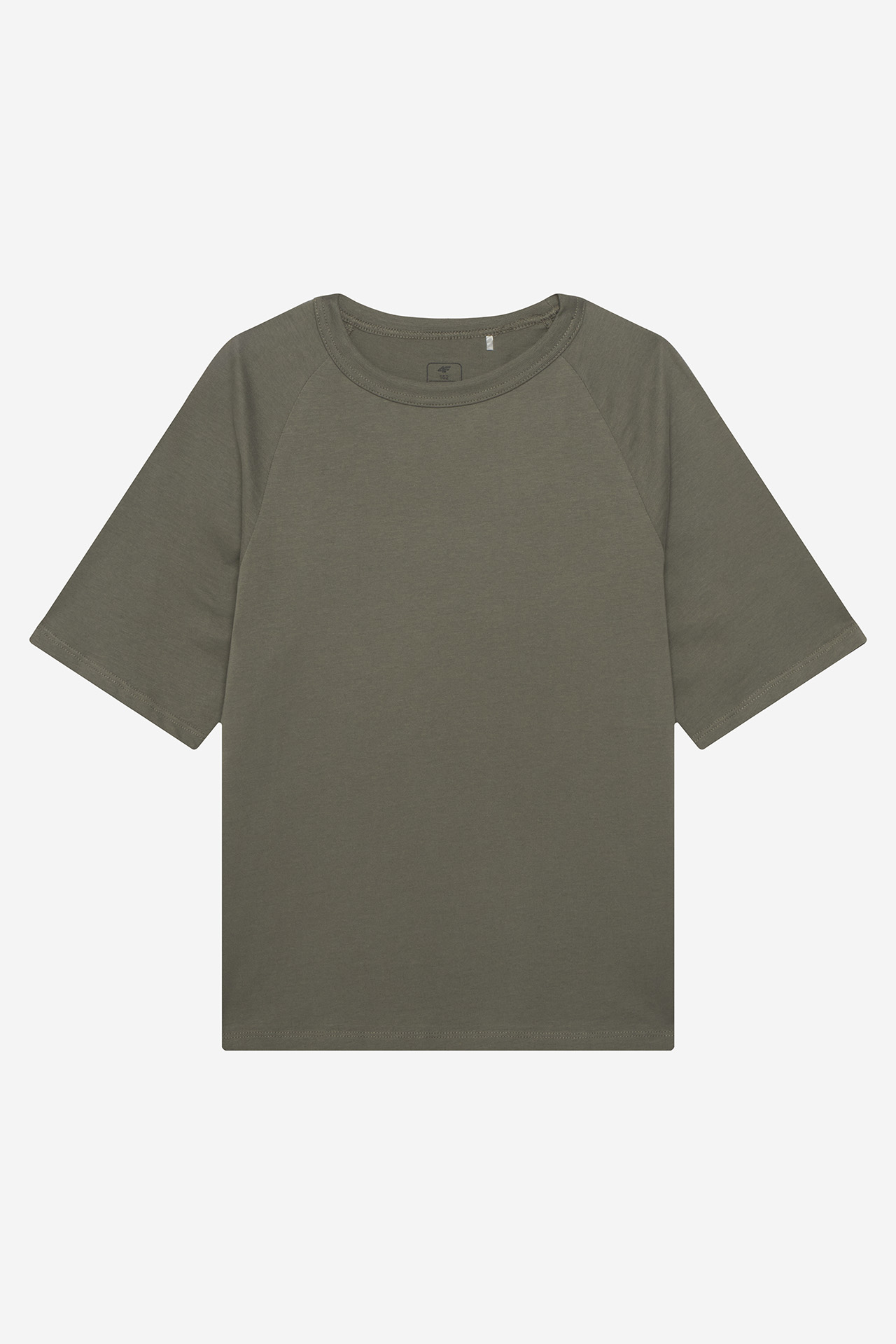 T-shirt 4F 4FJWAW25TTSHM2411-23S Zielony ciemny