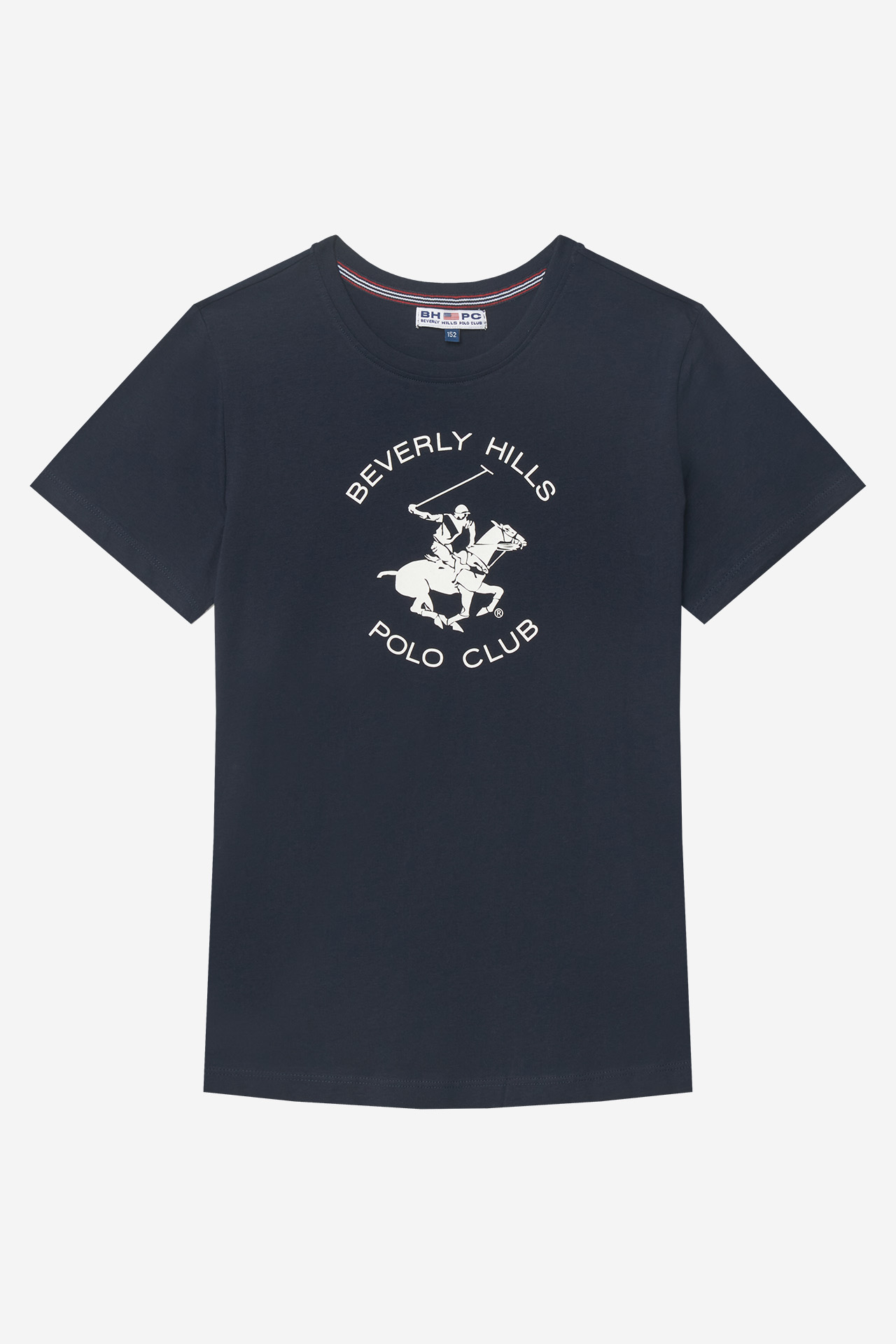 T-shirt BEVERLY HILLS POLO CLUB BR225-BTS010-30 Granatowy