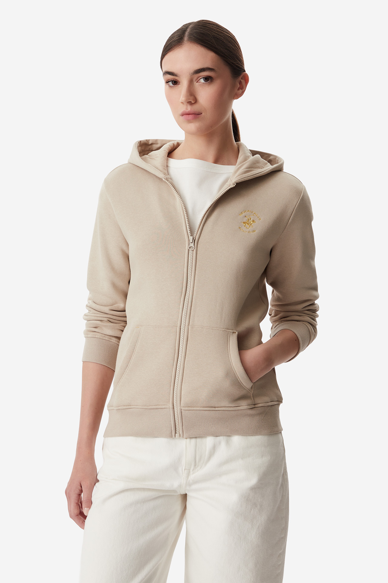 Bluza BEVERLY HILLS POLO CLUB BR225-WBL010-13 Beżowy