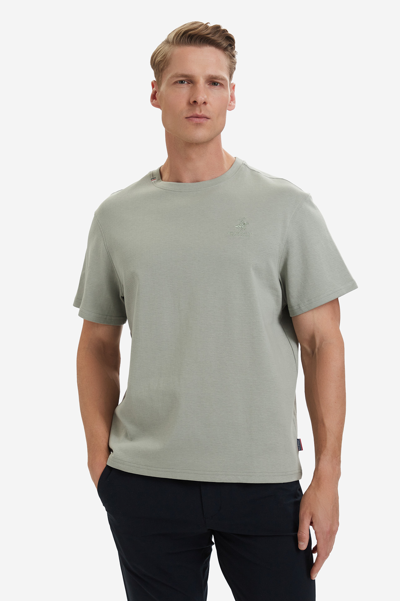 T-shirt BEVERLY HILLS POLO CLUB BR225-MTS012-44 Khaki