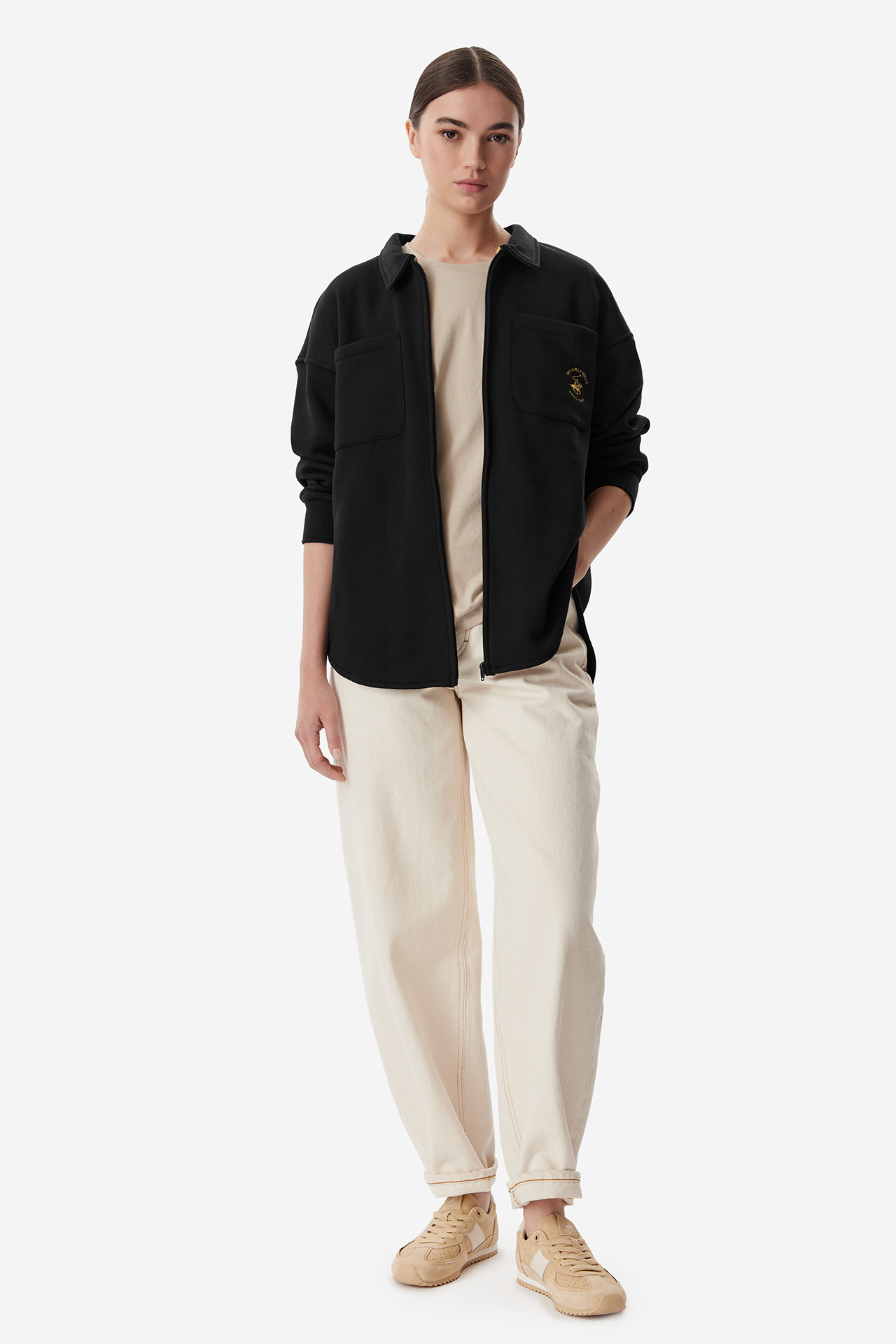 Bluza BEVERLY HILLS POLO CLUB BR225-WBL013-20 Czarny