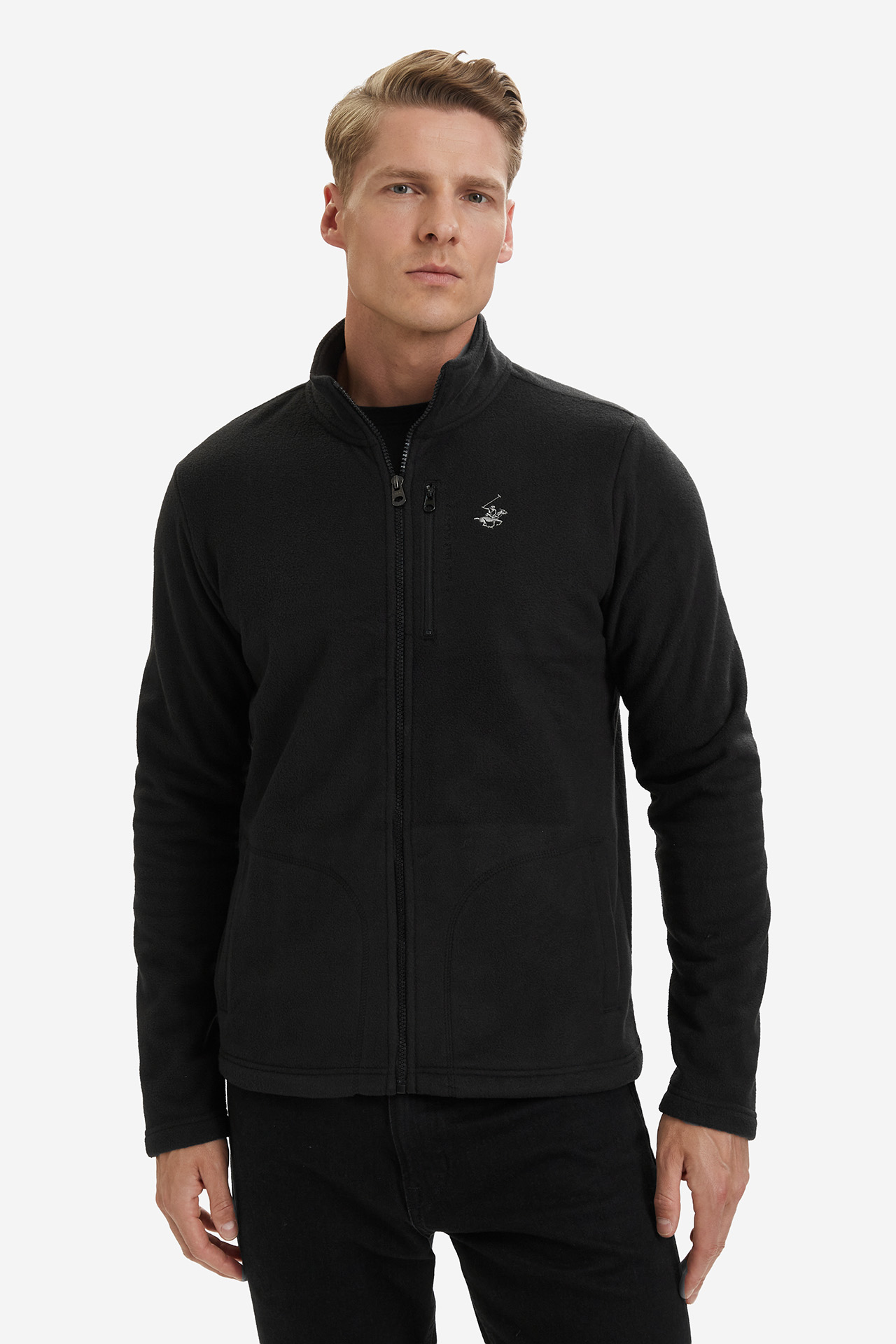 Bluza BEVERLY HILLS POLO CLUB P-FW26M-F7187 Czarny