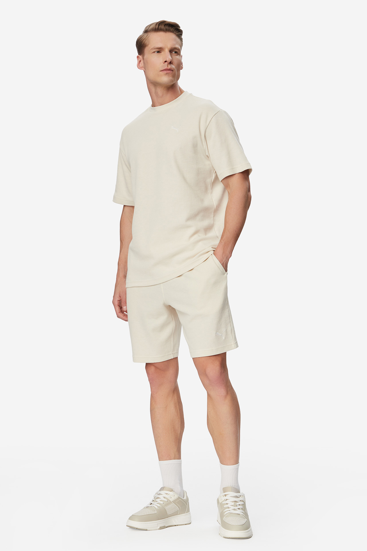 Spodenki PUMA 692021-87 Kremowy