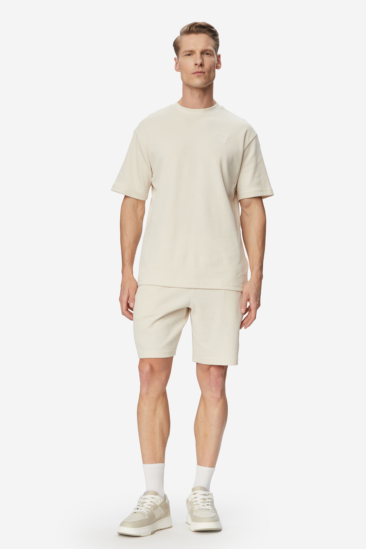 T-shirt PUMA 692018-87 Kremowy