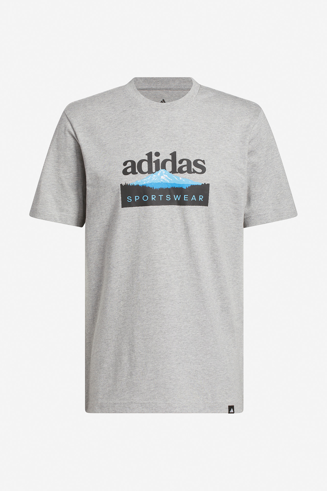 T-shirt adidas KC9253 Szary jasny