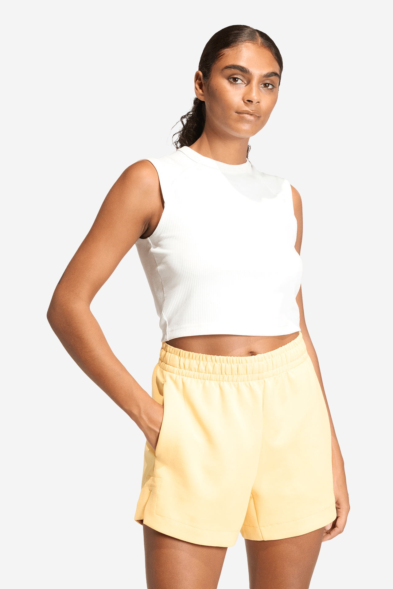 Tank top adidas KA6970 Biały