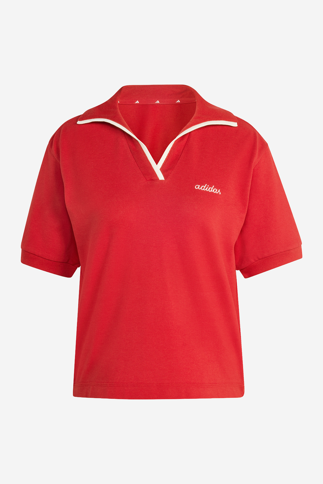 Koszulka polo adidas KC4000 Czerwony