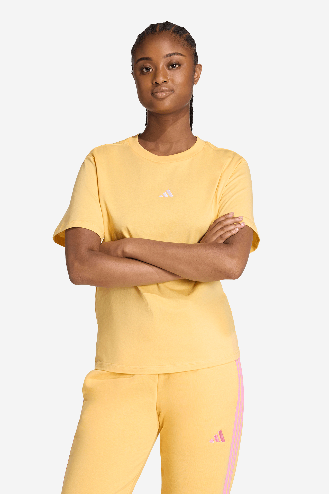 T-shirt adidas KC5247 Pomarańczowy