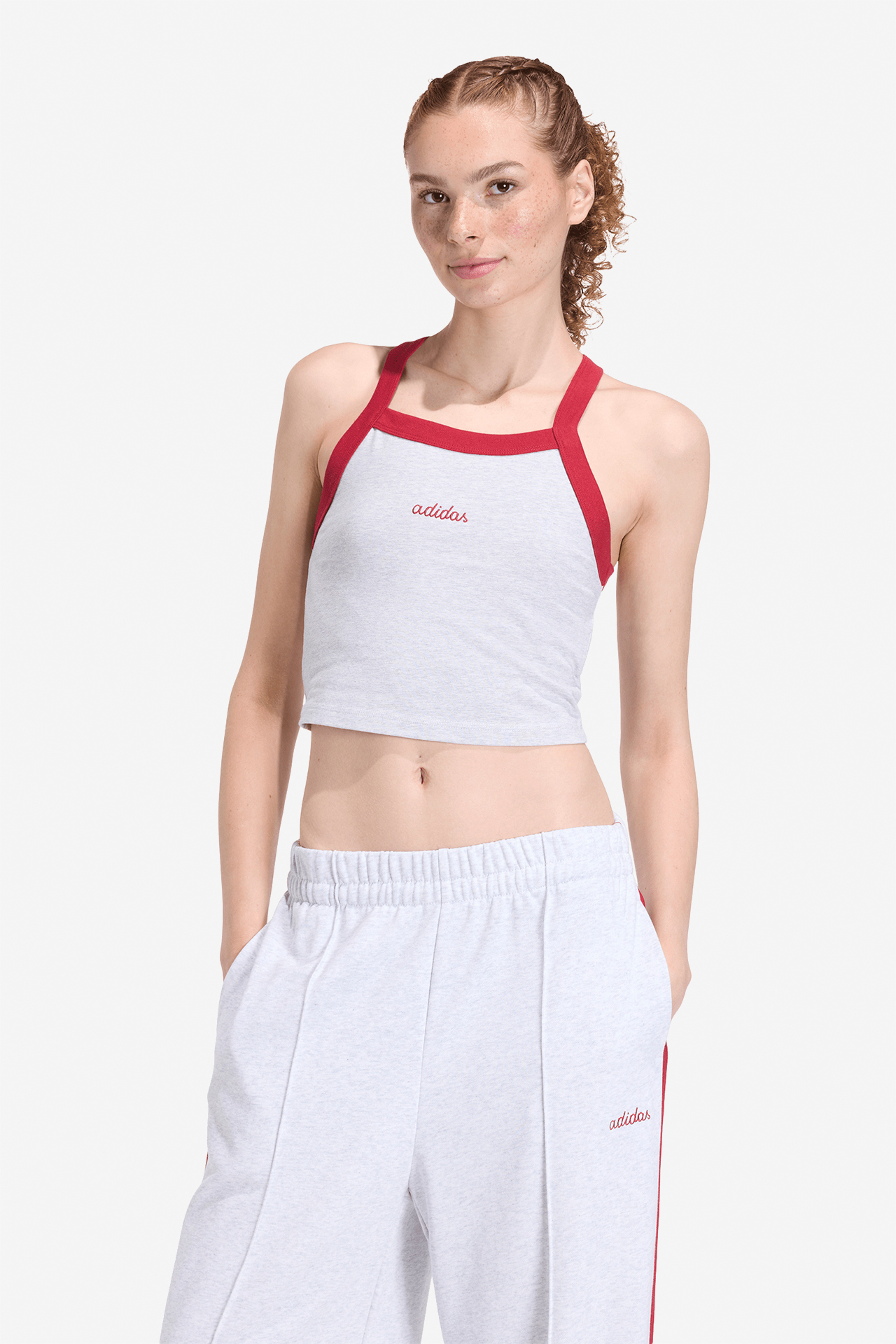 Tank top adidas KC3938 Szary