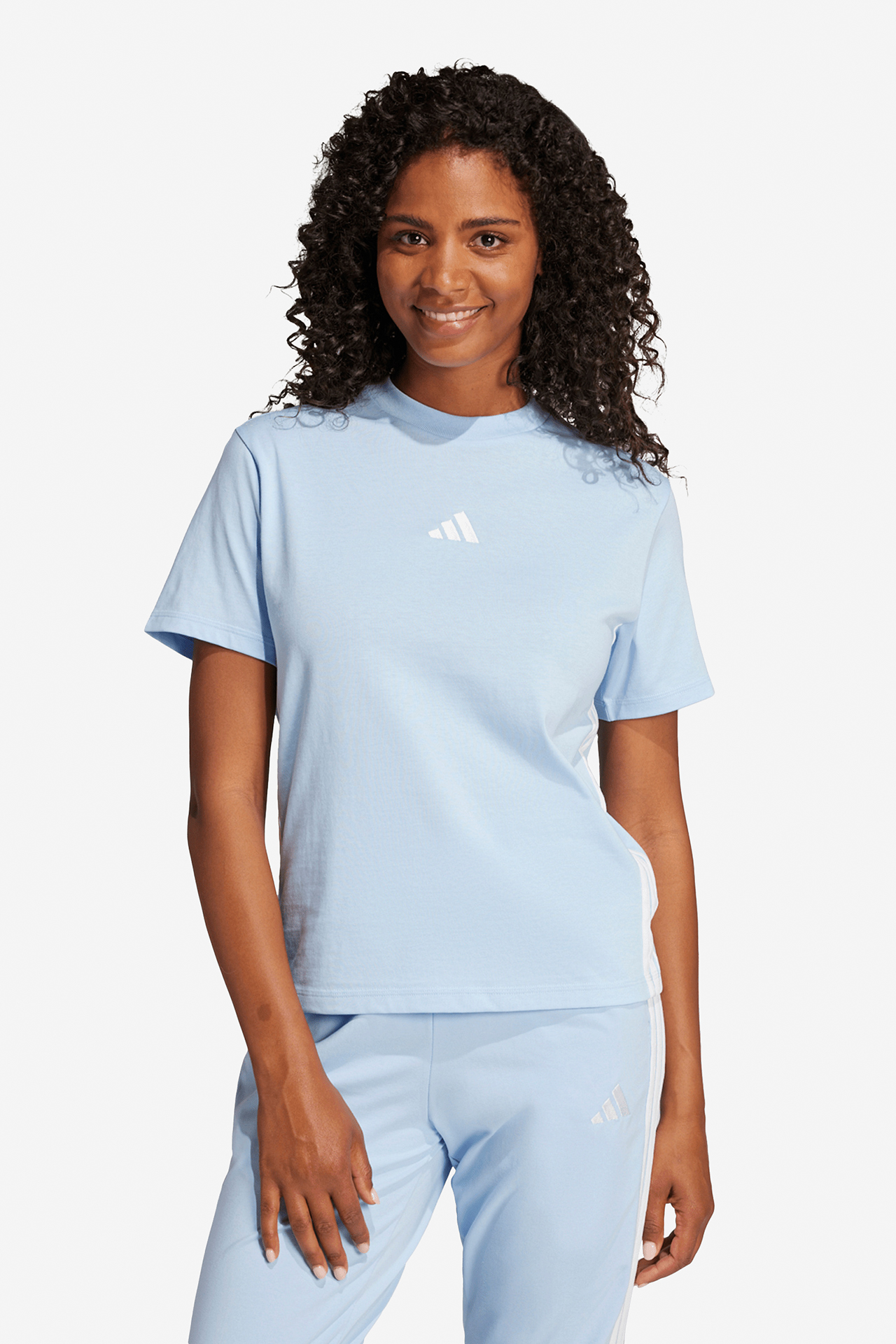 T-shirt adidas JE1227 Niebieski jasny