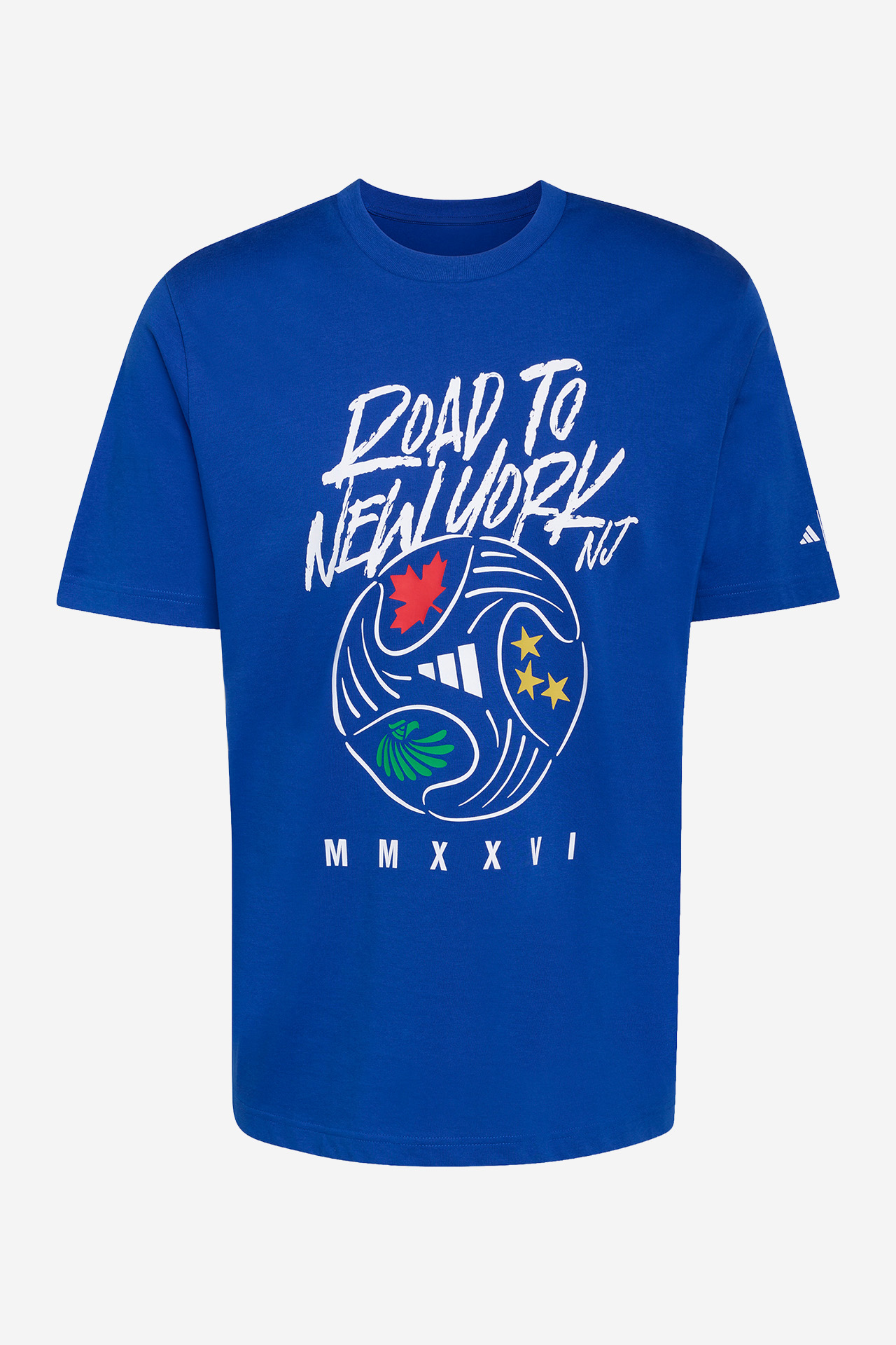 T-shirt adidas KB2534 Niebieski