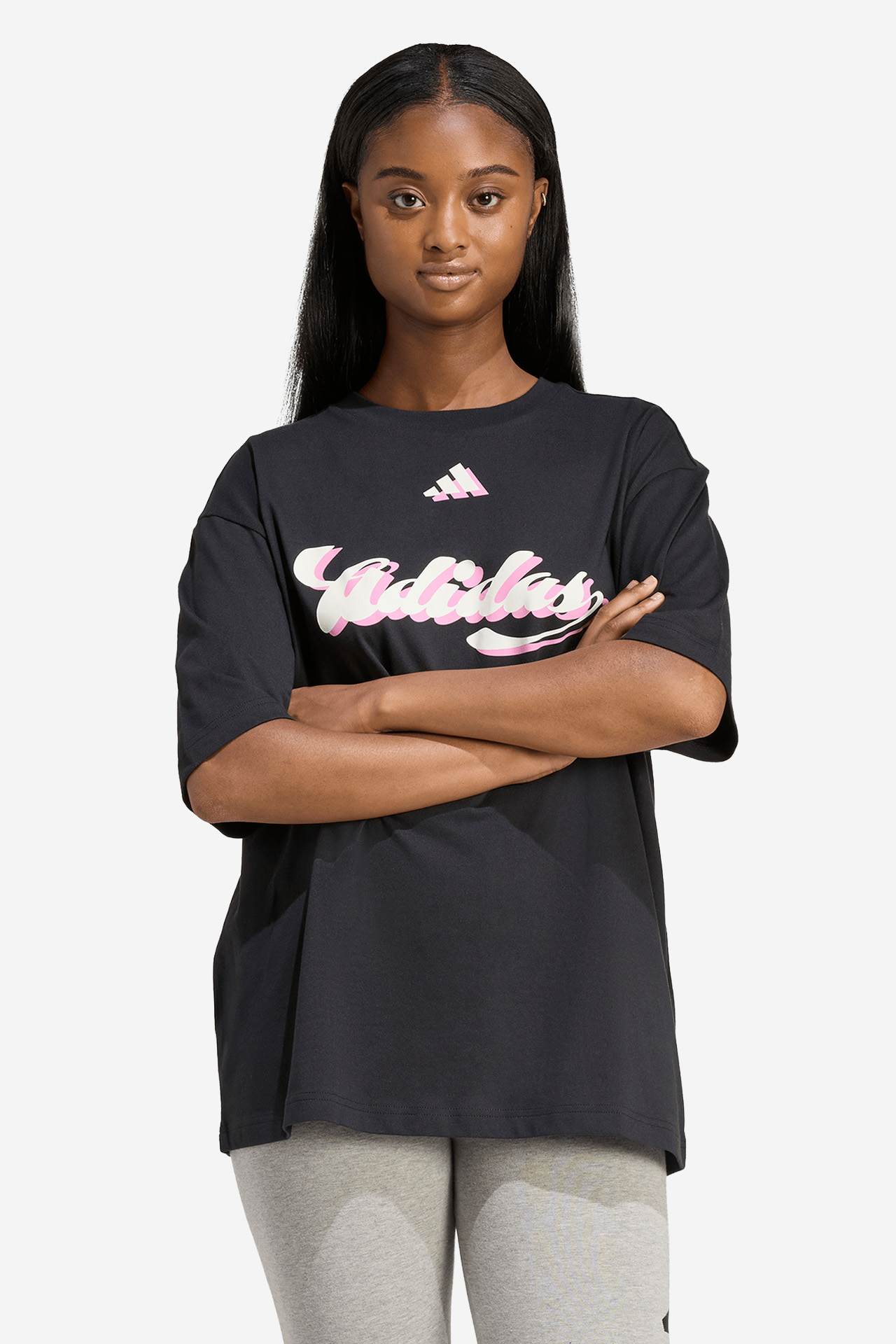 T-shirt adidas KB7170 Czarny