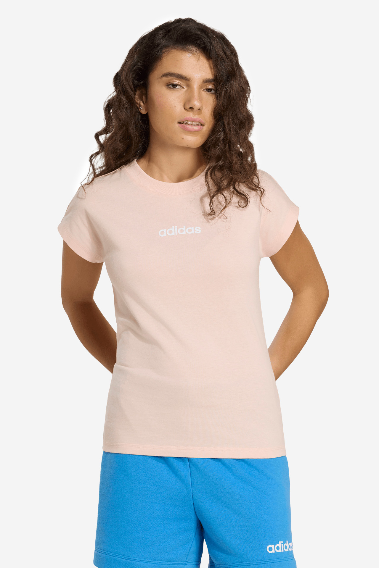 T-shirt adidas KC5195 Różowy