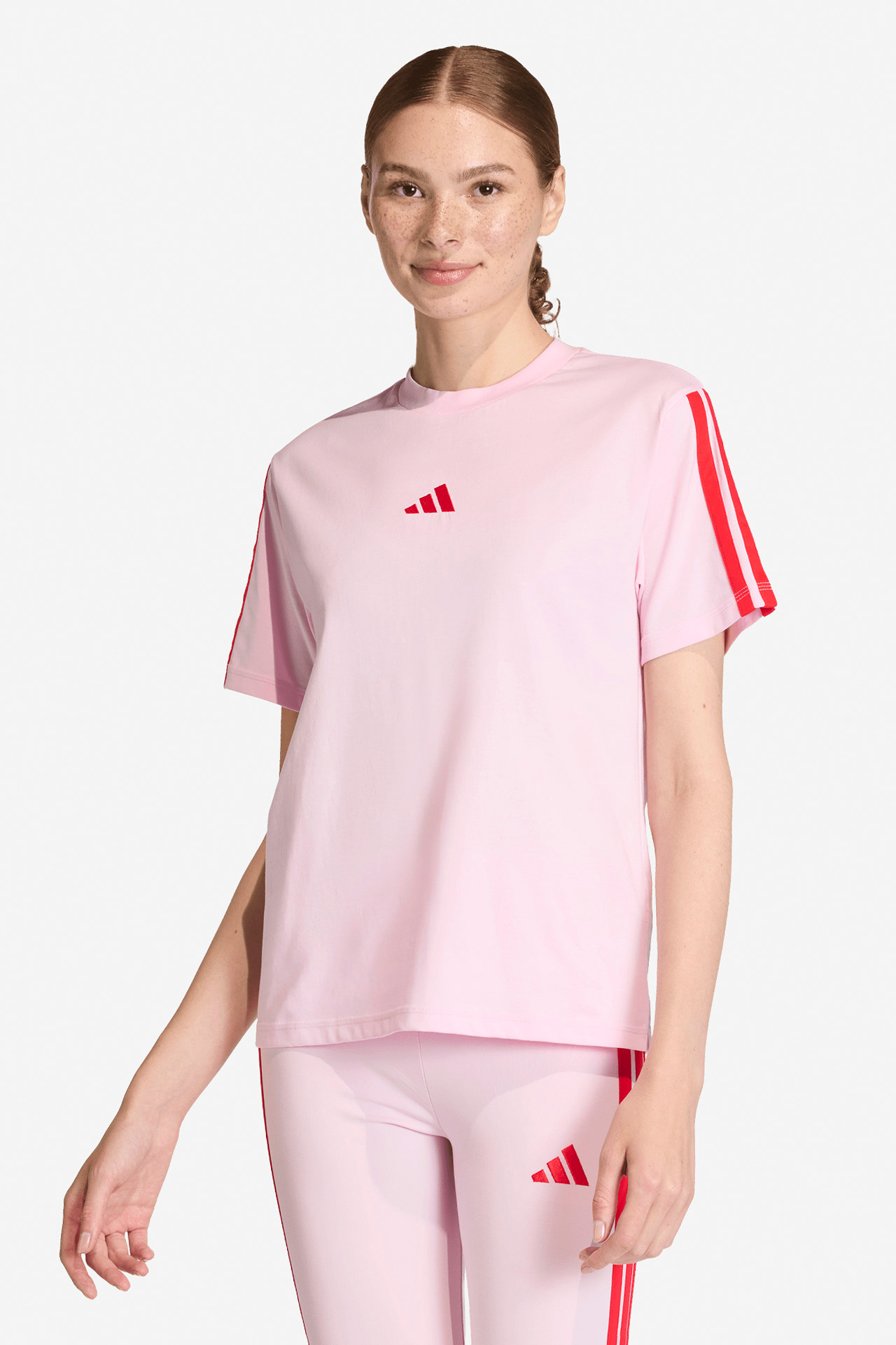 T-shirt adidas KC5199 Różowy