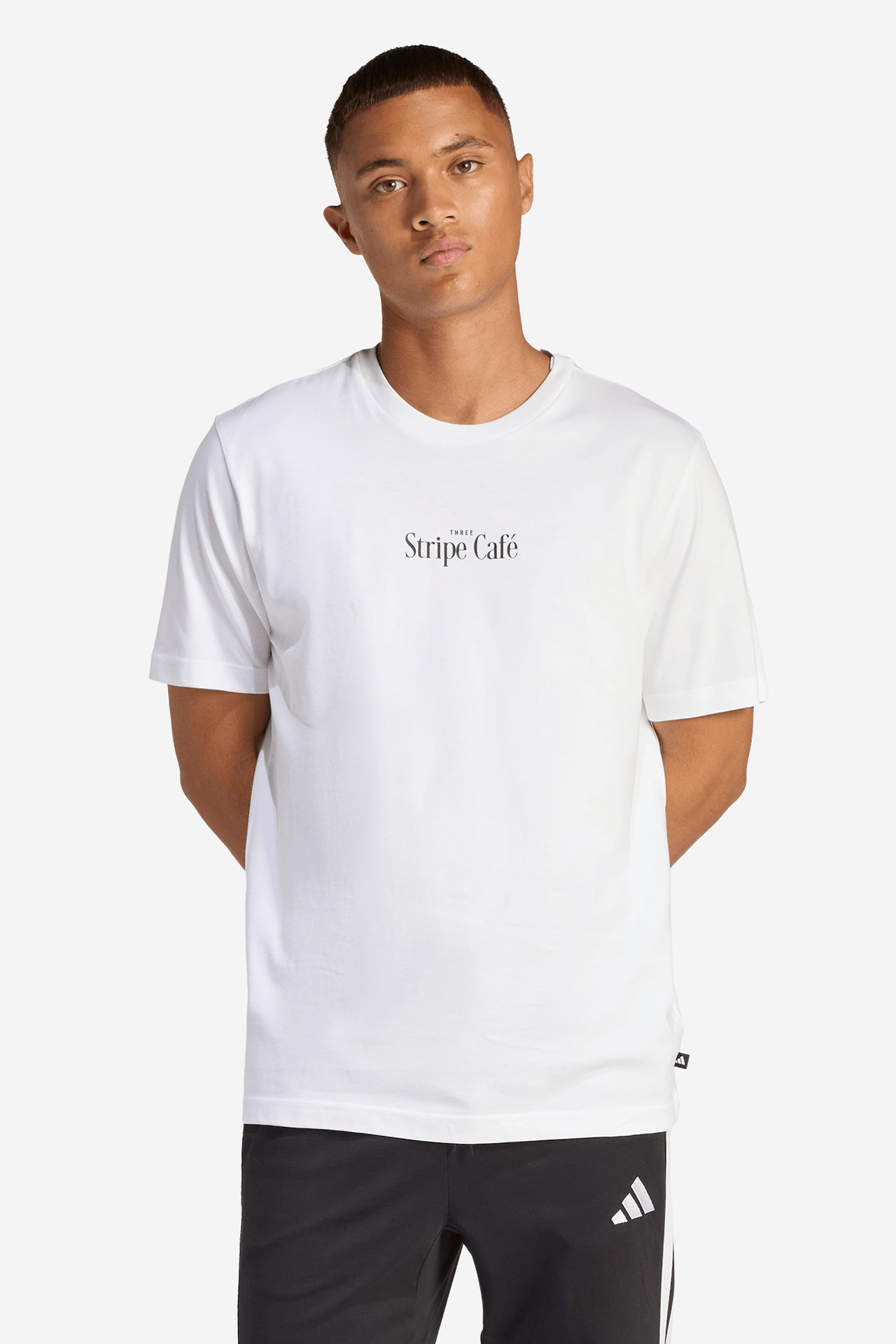 T-shirt adidas KB2500 Biały