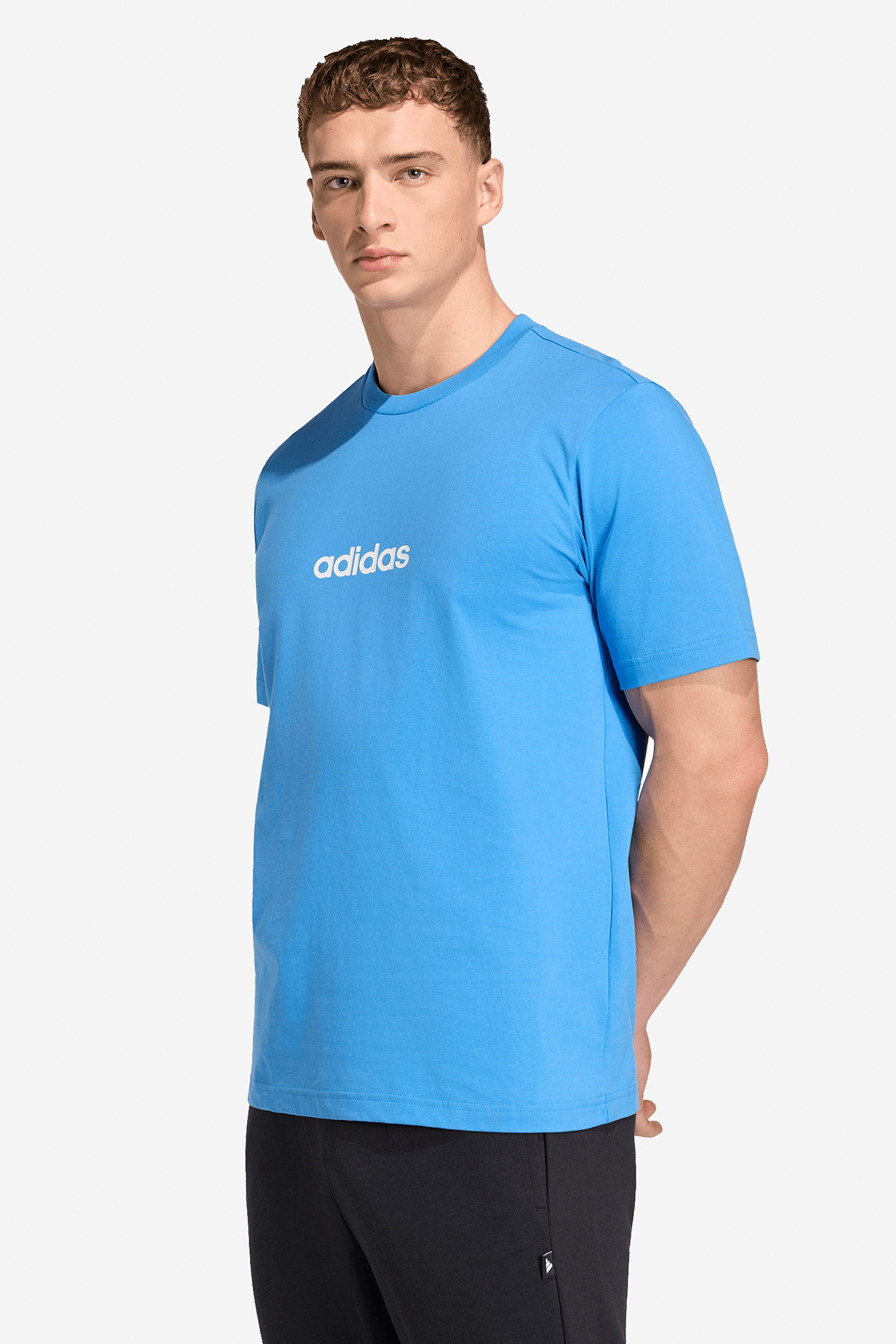T-shirt adidas KC0884 Niebieski
