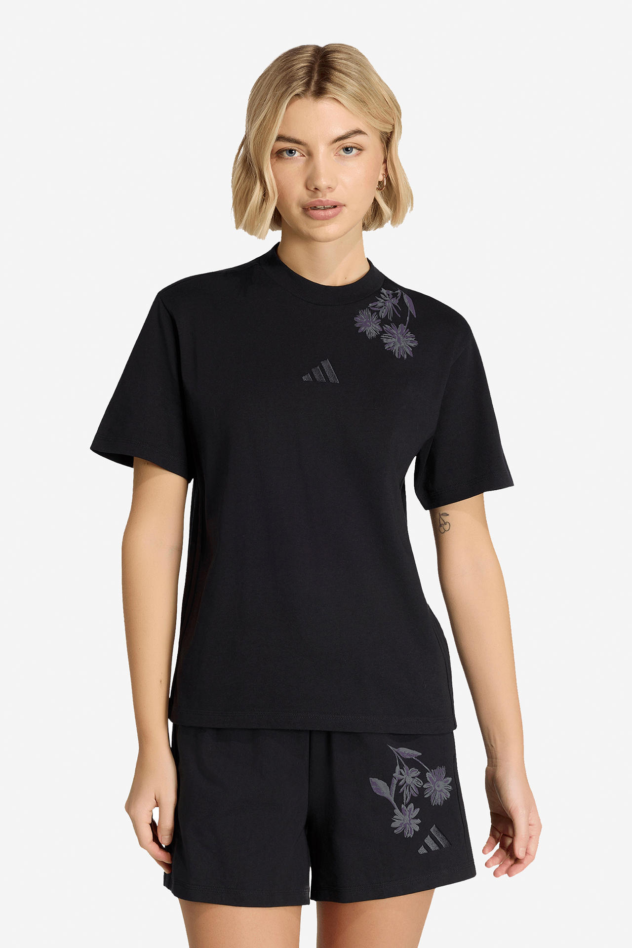 T-shirt adidas KF0081 Czarny