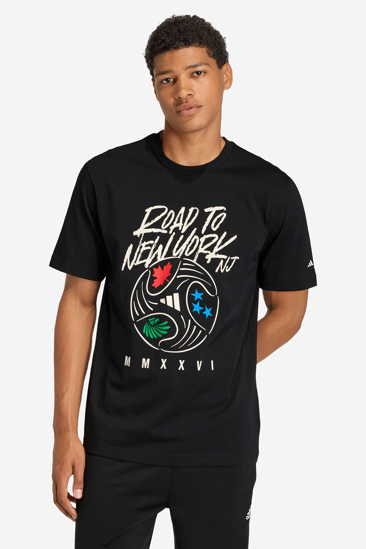 T-shirt adidas KB2533 Czarny