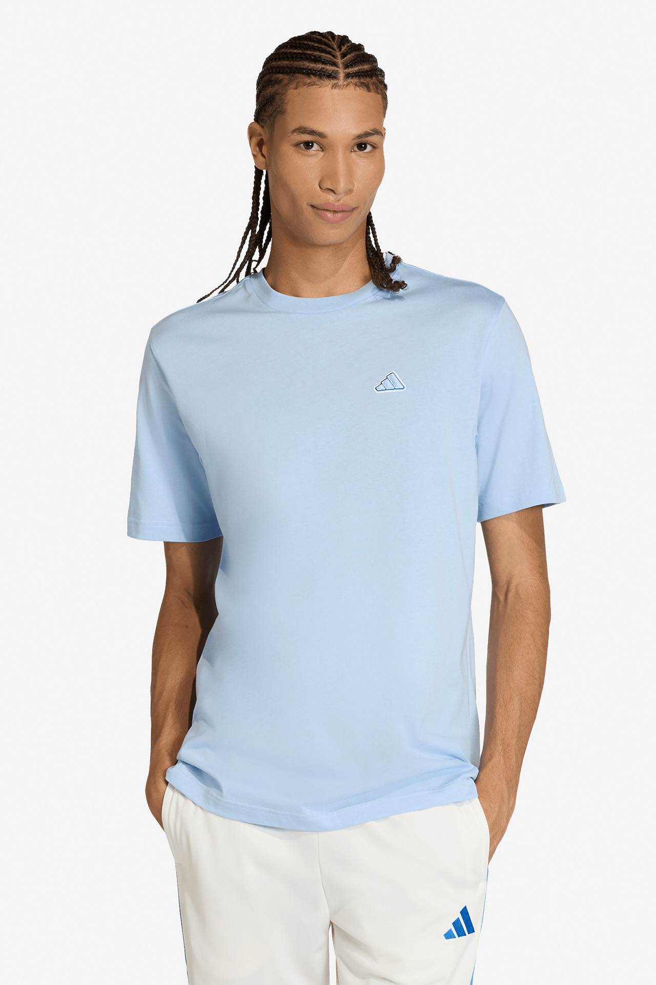 T-shirt adidas KT4447 Niebieski jasny