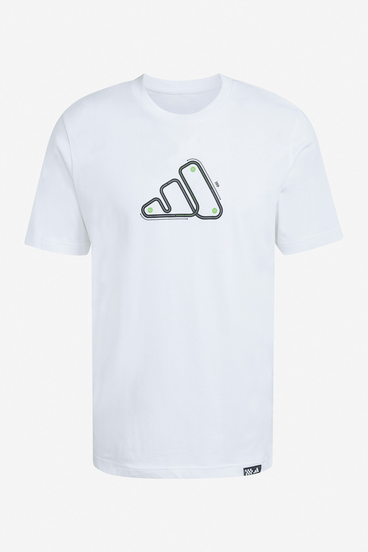 T-shirt adidas JZ5050 Biały