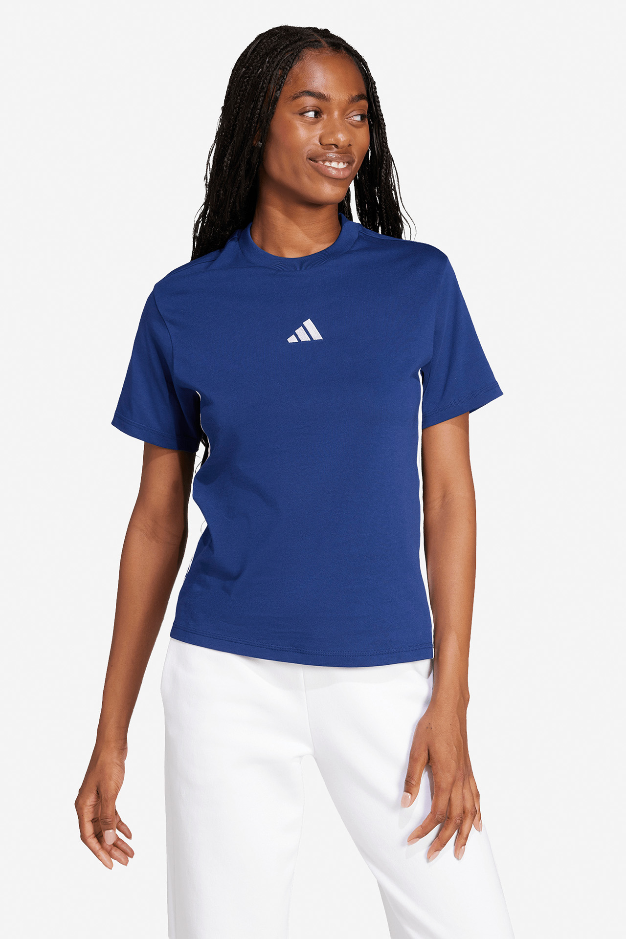 T-shirt adidas JD0843 Niebieski