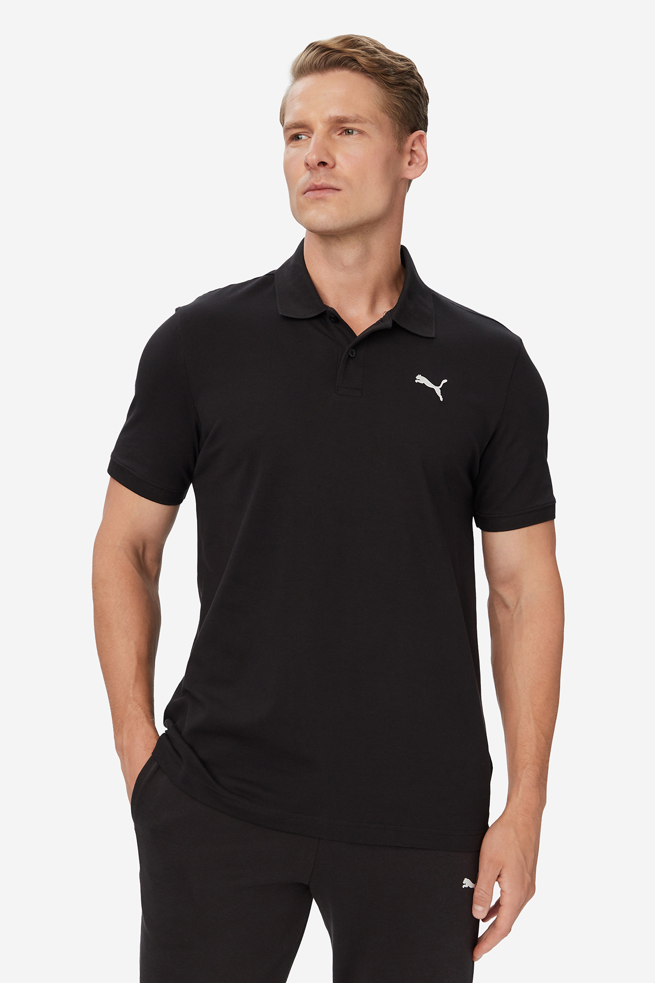 Koszulka polo PUMA 682554-01 Czarny