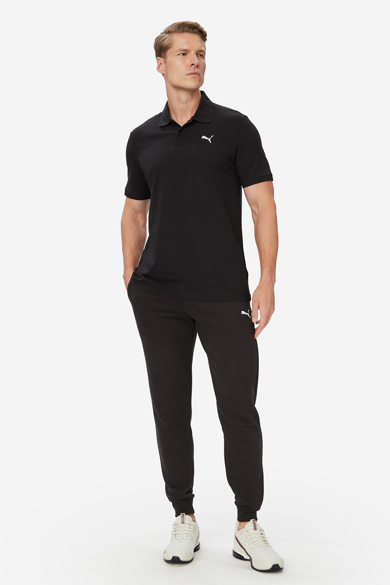 Koszulka polo PUMA 682554-01 Czarny