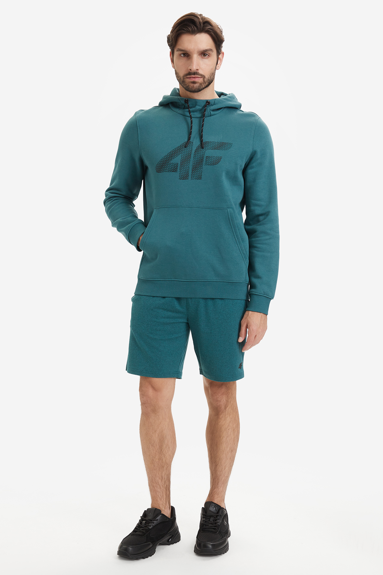 Bluza 4F 4FWSS26TSWSM2133-46S Turkusowy
