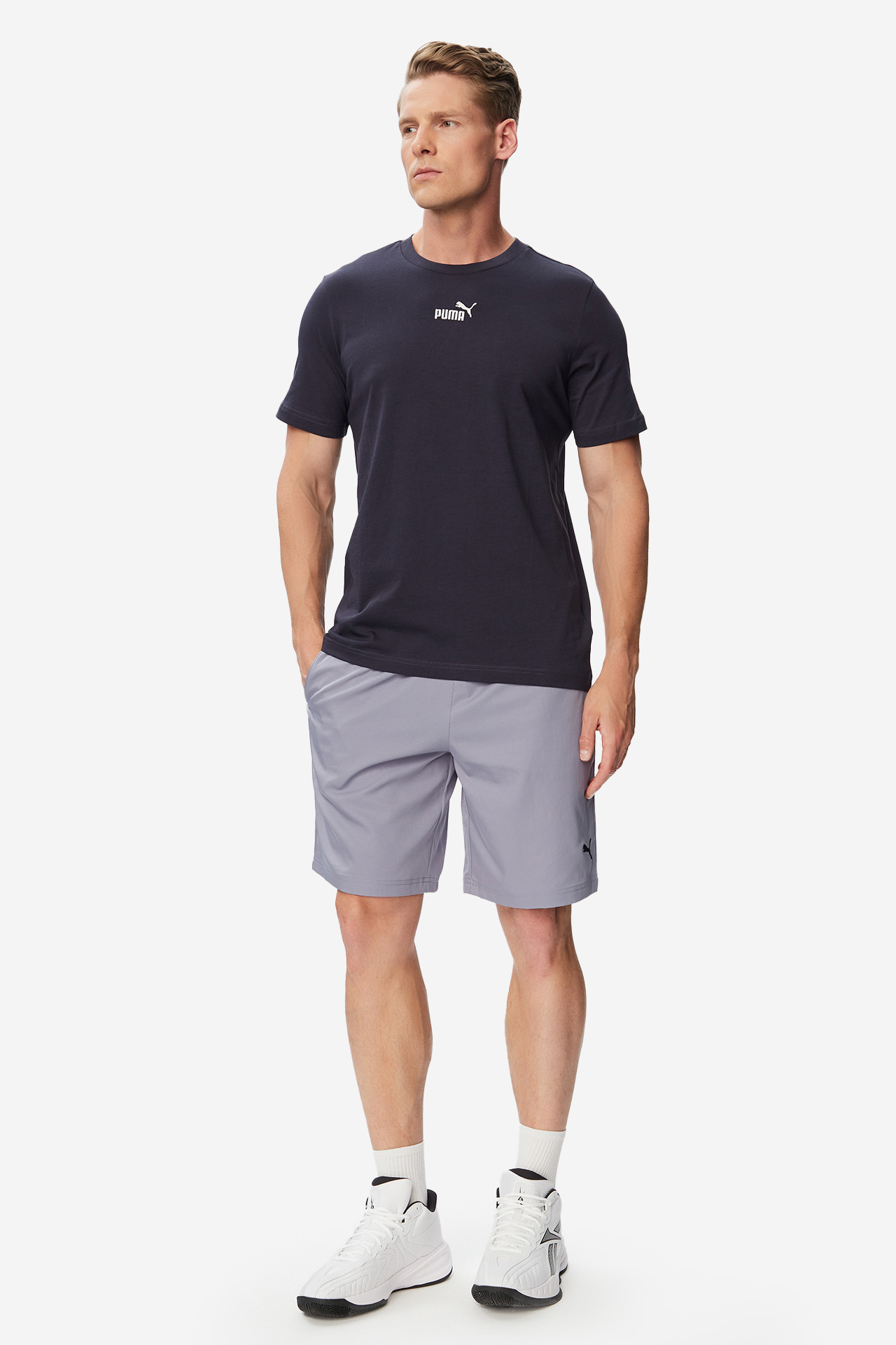 T-shirt PUMA 692912-16 Granatowy