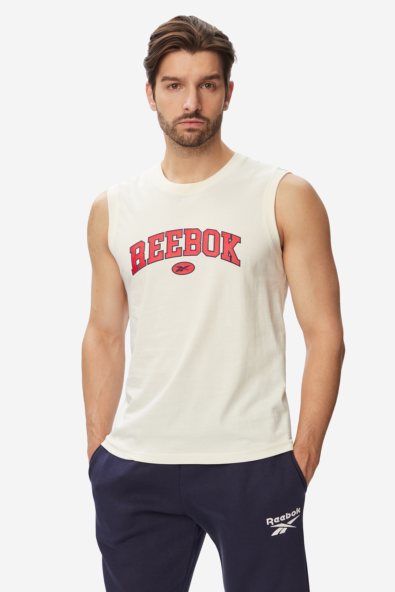Bluzka REEBOK RK25382CCM-100032 Kremowy