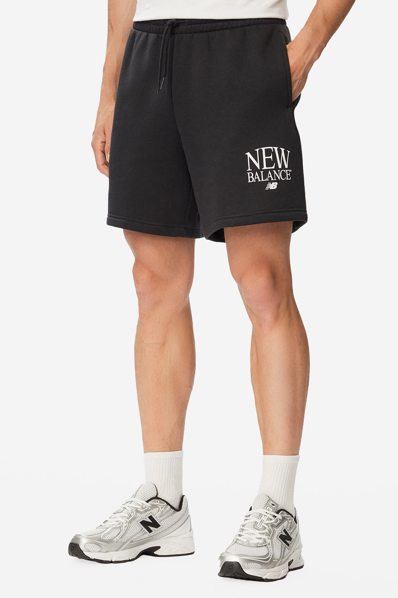 Spodenki męskie NEW BALANCE MB61E3QOBK Czarny
