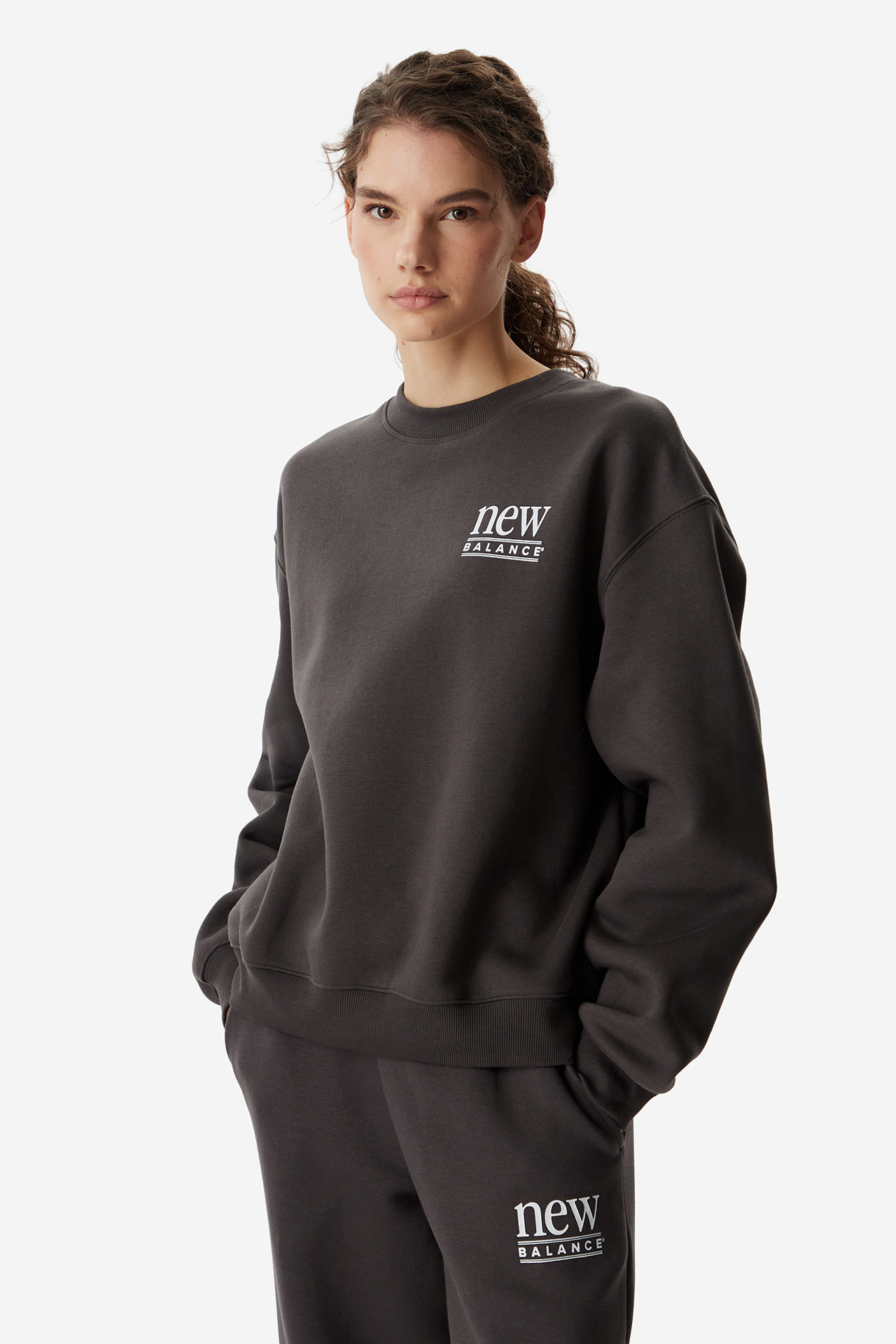 Bluza NEW BALANCE WT61A3XYABR Czarny