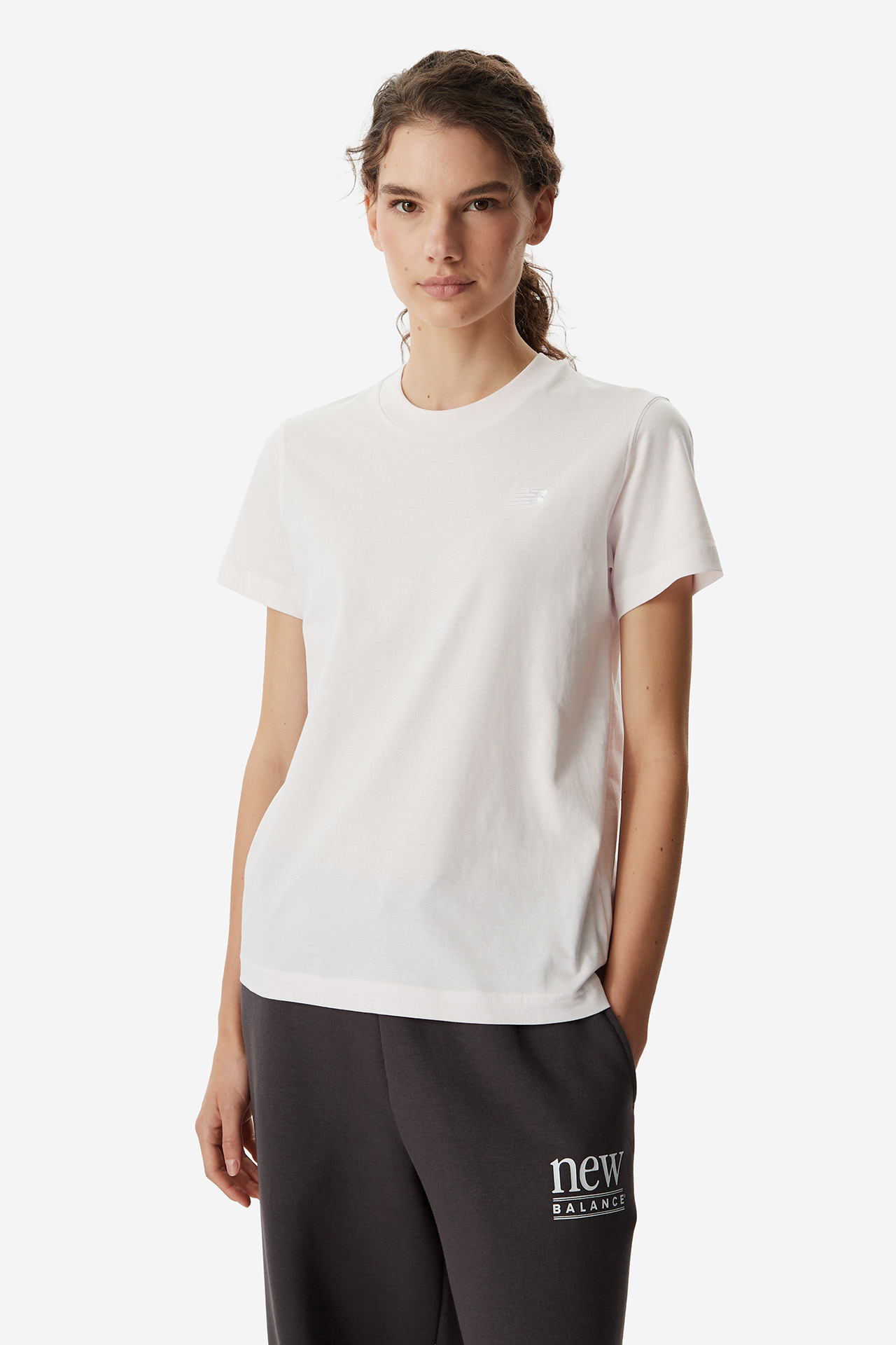T-shirt NEW BALANCE WT41509AAA Różowy