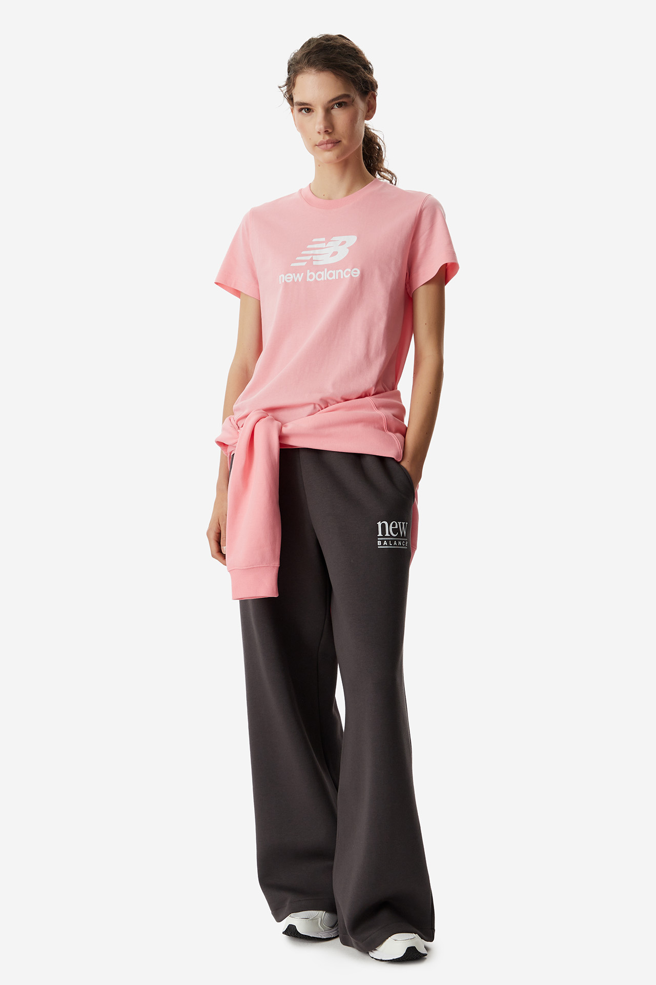T-shirt NEW BALANCE WT41502AA6 Różowy