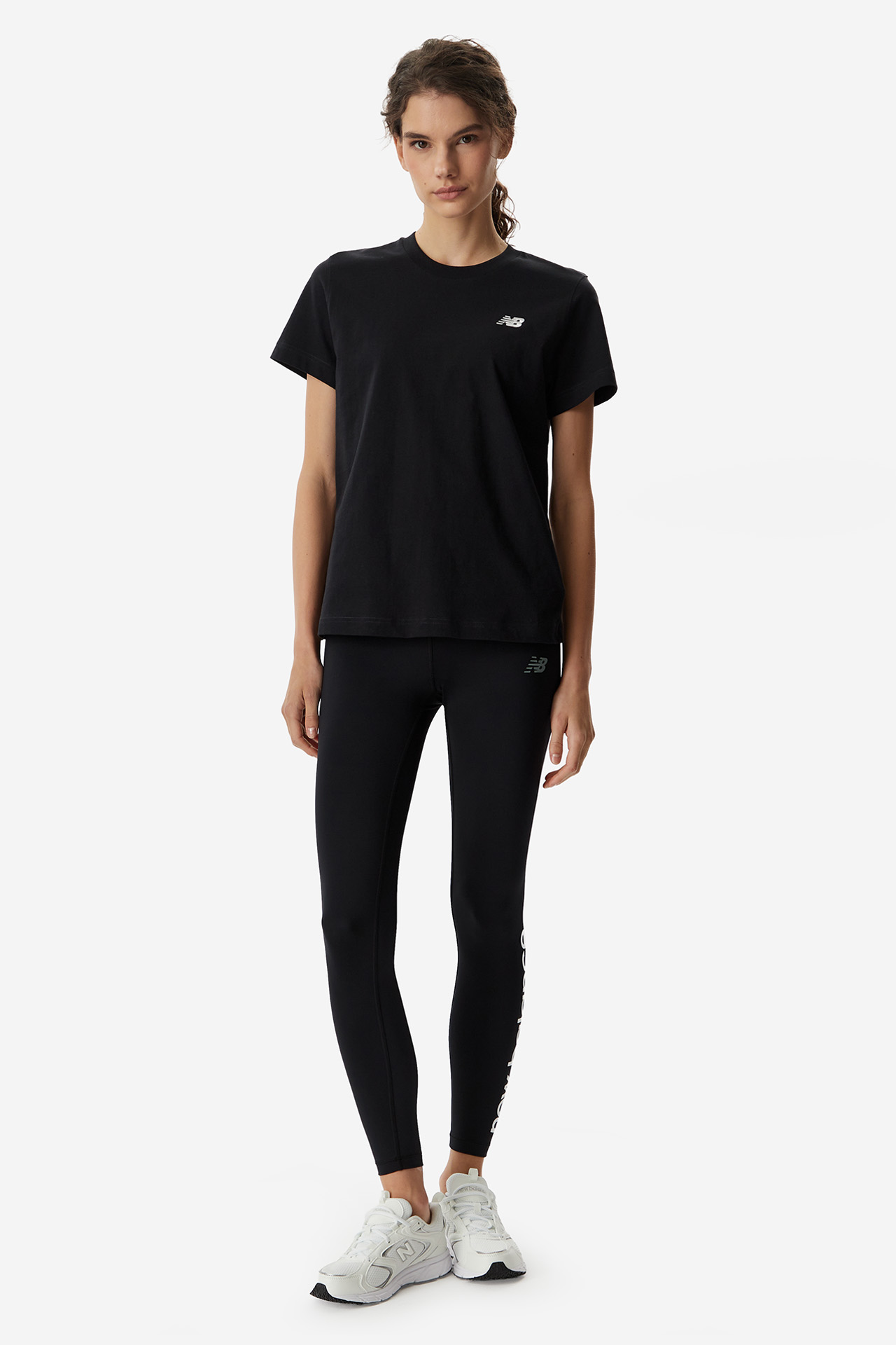 T-shirt NEW BALANCE WT41509BK Czarny
